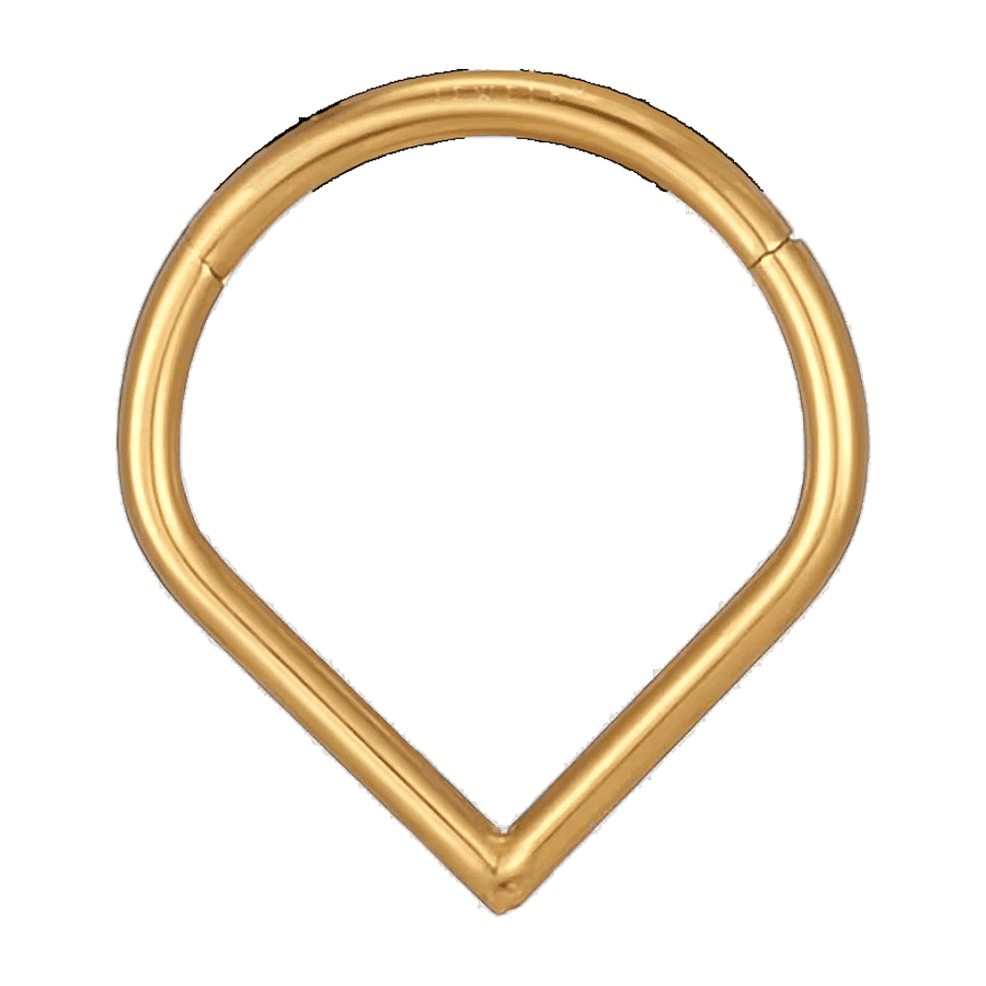 Argola Gota Lisa (3) - Ouro
